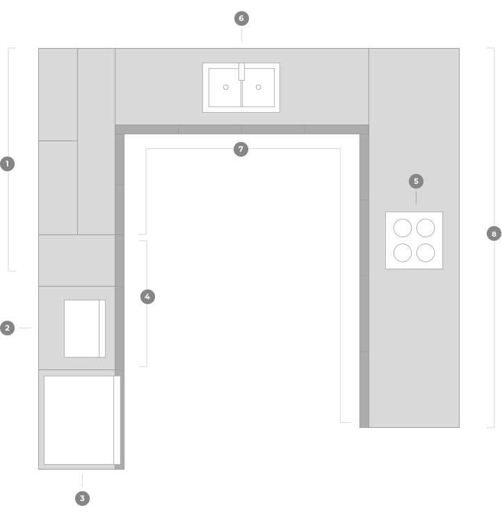 Natural Brown Stylish Modular Kitchen Design Kitchenspace